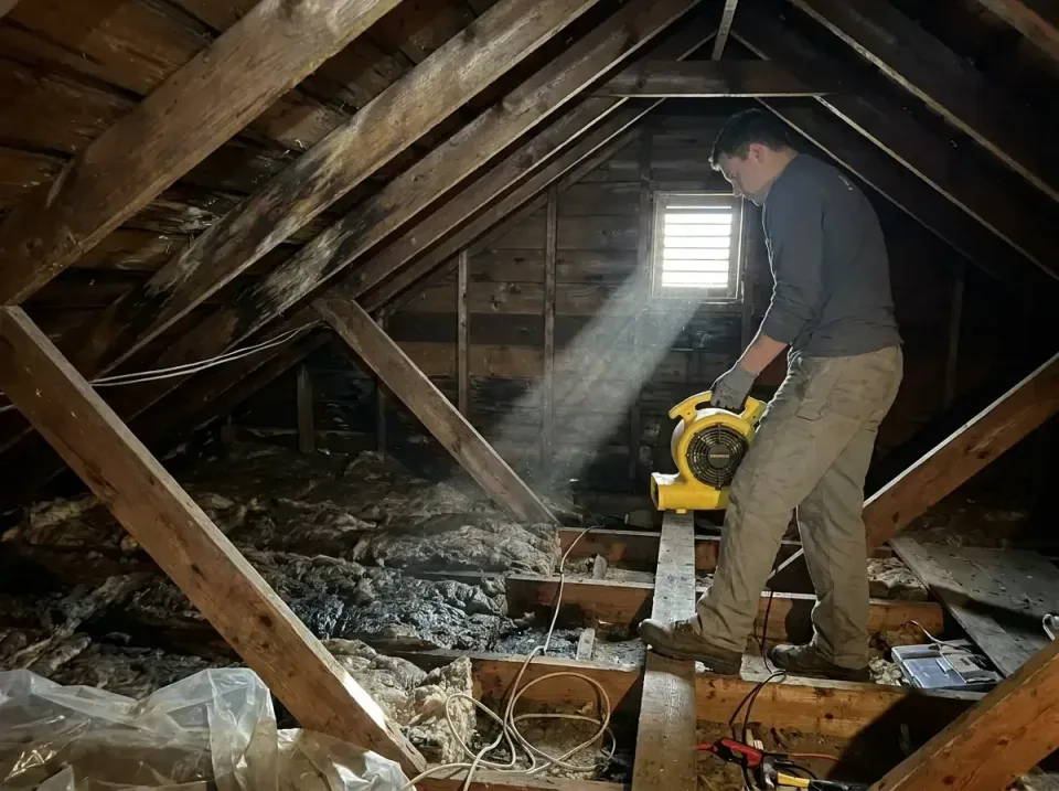 attic-water-damage-drying-proc-007 — frequently asked questions, Emergency Water Extraction & 24/7 Flood Response in Canasto…